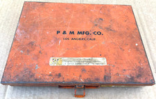 Vintage metal toolbox for sale  Menifee