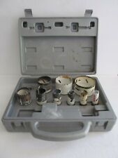 KIT DE SERRA DE FURO USADO BOSCH "TROCA DE ENERGIA" CONJUNTO DE 9 PEÇAS. LEIA comprar usado  Enviando para Brazil