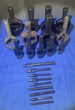 Antique leather hole for sale  Winder