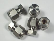 5 - Encaixes de tampa de aço inoxidável Swagelok, tubo OD de 1/4", SS-400-C comprar usado  Enviando para Brazil