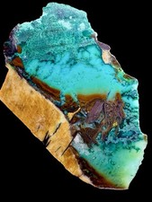 Chrysocolla malachite slab for sale  Flint