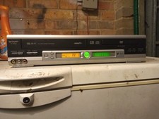 Sharp dvd vhs for sale  WELLINGBOROUGH