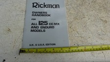 Original rickman motorcycle for sale  FORDINGBRIDGE