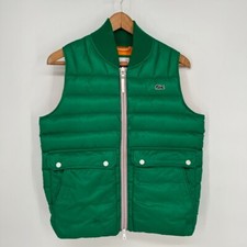 Jaqueta Lacoste Live Masculina 48 Verde Colete Tampão Zíper Completo Exterior, usado comprar usado  Enviando para Brazil
