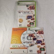 Game Live Arcade desconectado Xbox 360 Microsoft 2006 CD completo estojo manual comprar usado  Enviando para Brazil