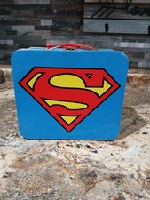 Superman logo tin for sale  Lawrenceburg