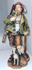 Holzfigur geschnitzt jäger gebraucht kaufen  Ingolstadt