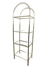 Brass etagere open for sale  Burns