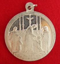 Vintage baptism medal for sale  Angola
