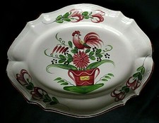Plat ovale faïence d'occasion  Châteaudun