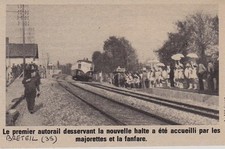 1980 permiere desserte d'occasion  France