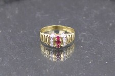 Rubin diamantring goldring gebraucht kaufen  Fürth