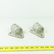 Encaixe estrutural de alumínio fundido trilho de velocidade flange triangular 1,7" identificação lote de 2 comprar usado  Enviando para Brazil