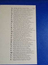 Penfold sussex alphabet for sale  HASTINGS