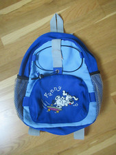 Rucksack blau kindergarten gebraucht kaufen  Zeiskam