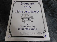 Old harpsichord piano for sale  Benton Harbor
