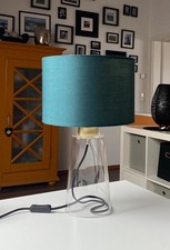 Tischlampe glasfuß grüner gebraucht kaufen  Dachau