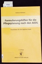 Formulierungshilfen pflegeplan gebraucht kaufen  Delitzsch