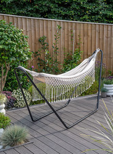 Black boho hammock for sale  UK