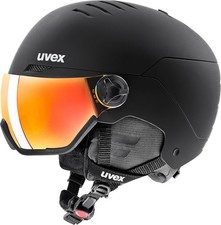 Kask Uvex Wanted Visor czarny mat, 54-58 cm – kask narciarski ze zintegrowanym daszkiem na sprzedaż Kask Uvex Wanted Visor czarny mat, 54-58 cm – kask narciarski ze zintegrowanym daszkiem na sprzedaż  Wysyłka do Poland