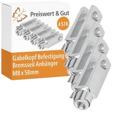 Gabelkopf bremsseile m8x58mm gebraucht kaufen  Hückeswagen