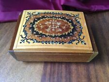 Vintage inlaid wooden for sale  BURY ST. EDMUNDS