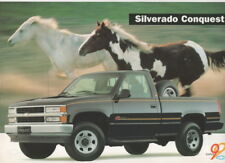 Chevrolet Silverado Conquest pick-up (made in Brazil)_1998 Prospekt / Brochure comprar usado Chevrolet Silverado Conquest pick-up (made in Brazil)_1998 Prospekt / Brochure comprar usado  Enviando para Brazil