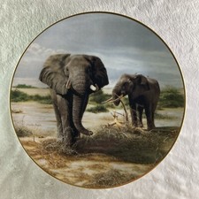 Elephants kilimanjaro plate for sale  Vergas