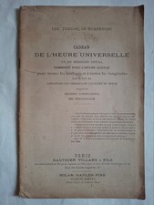Cadran heure universelle d'occasion  Le Grand-Serre