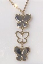 Collana farfalle oro usato  Torre del Greco