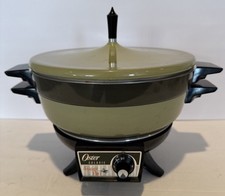 Fogão e aquecedor Oster Galaxie Super Pan verde abacate 3 camadas 9,5” diâmetro limpo comprar usado  Enviando para Brazil