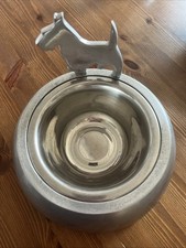 Hundenapf edelstahl vintage gebraucht kaufen  Linden