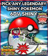 Usado, ✨ PICK ANY SHINY LEGENDARY POKÉMON 6DV ✨ Pokemon Karmesin und Purpur B2G2 FREE! comprar usado  Enviando para Brazil