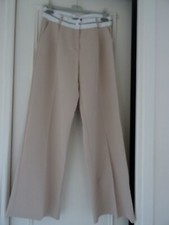 Pantalon beige pinces d'occasion  Nice-