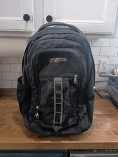 Jansport Driver 8 PRETO Roda Giratória Mochila Grande Laptop Manga de Viagem Transporte comprar usado  Enviando para Brazil