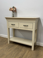 Oak white console for sale  WIMBORNE