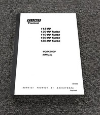 Fiat Trattori 160-90 180-90 Turbo Trator Shop Manual de Serviço de Reparo 06910088 comprar usado  Enviando para Brazil
