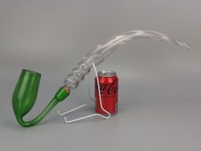 Cachimbo de vidro grande Nailsea antigo display de loja de tabaco comprar usado  Enviando para Brazil
