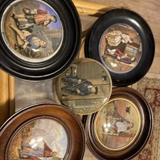 Prattware pot lids for sale  NORWICH