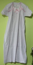 Chemise nuit brodée d'occasion  Bourg-de-Péage