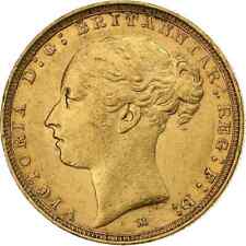 [#197309] Australia, Victoria, Sovereign, 1887, Melbourne, Gold, AU, KM:7 segunda mano  Embacar hacia Argentina