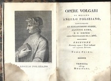 Opere volgari messer usato  Italia