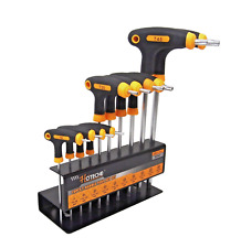 Conjunto de chaves 10 peças T-Handle Torx Star 2 extremidades de unidade suporte rack 262009 comprar usado  Enviando para Brazil