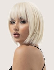 Perruque synthétique blond d'occasion  Artix