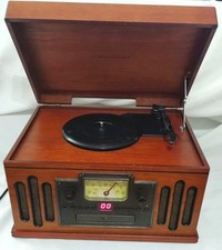 Rádio AM/FM CROSLEY CR704 toca-discos diretor CD cassete toca-discos (testado) , usado comprar usado  Enviando para Brazil