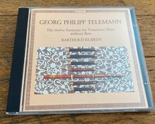 Telemann: The Twelve Fantasias for Transverse Flute without Bass - Kuijken (CD) comprar usado Telemann: The Twelve Fantasias for Transverse Flute without Bass - Kuijken (CD) comprar usado  Enviando para Brazil