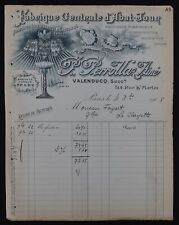 Facture valenducq 1908 d'occasion  Nantes-
