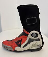 Stivale moto autografato usato  Castelnovo di Sotto