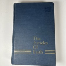 THE ARTICLES OF FAITH 1972 Blue Gold Embossed Cover James E Talmage Mormon LDS segunda mano  Embacar hacia Mexico