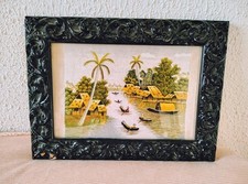 Paysage vietnam broderie d'occasion  Nîmes